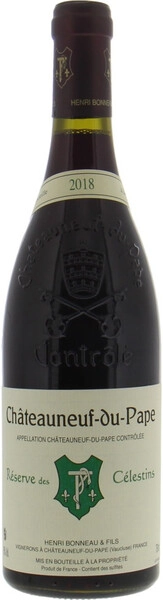 Вино Henri Bonneau, Chateauneuf-du-Pape Reserve des Celestins AOC, 2018