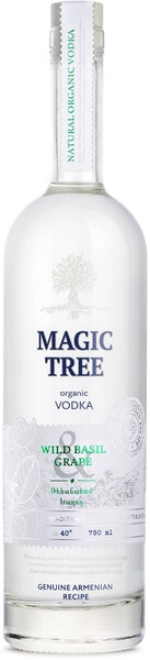 Водка "Magic Tree" Wild Basil & Grape, 0.75 л