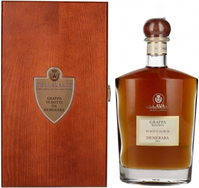 Граппа Grappa Affinata in botti da Rum (Demerara), 2007, gift box, 0.7 л
