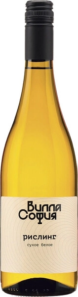 Вино Вилла София, Рислинг, 2024