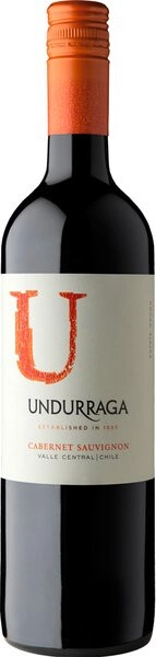 Вино Undurraga, Cabernet Sauvignon, Central Valley, 2021