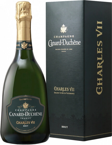 Шампанское Canard-Duchene, Charles VII Brut, Champagne AOC, gift box