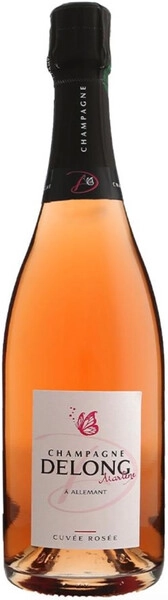 Шампанское Champagne Delong Marlene, Cuvee Rose, Champagne AOC