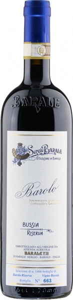 Вино Barale Fratelli, Barolo "Bussia" Riserva DOCG, 2018