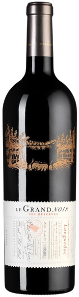 Вино Le Grand Noir Les Reserves Rouge, Languedoc AOP, 2021