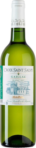 Вино Croix Saint Salvy Blanc Sec, Gaillac АОC, 2022