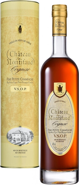 Коньяк Chateau de Montifaud VSOP, Fine Petite Champagne AOC, gift box, 0.5 л
