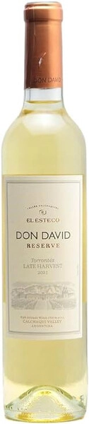 Вино El Esteco, Don David Torrontes Late Harvest, 2022, 0.5 л