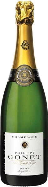 Шампанское Philippe Gonet, Signature Blanc de Blancs Brut, 3 л