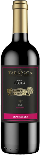 Вино Tarapaca, Santa Cecilia Semi-Sweet Red, 2024