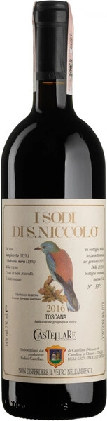 Вино Castellare di Castellina, I Sodi di San Niccolo, Toscana IGT, 2016