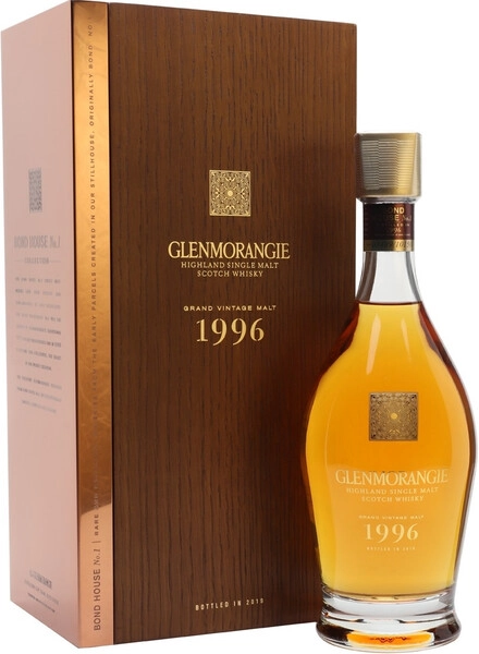 Виски Glenmorangie Grand Vintage Malt, 1996, wooden box, 0.7 л