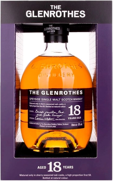 Виски Glenrothes 18 Years Old, gift box, 0.7 л