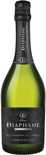 Игристое вино Sieur D'Arques, Diaphane Grande Cuvee Brut, Blanquette de Limoux AOC