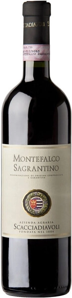 Вино Scacciadiavoli, Montefalco Sagrantino DOCG, 2018