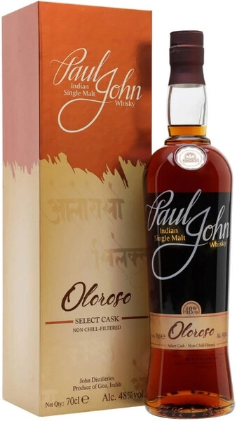 Виски Paul John Oloroso Select Cask, gift box, 0.7 л