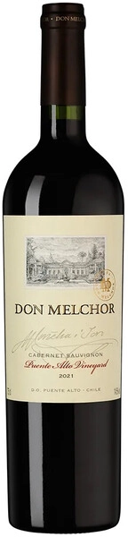 Вино Concha y Toro, "Don Melchor" Cabernet Sauvignon, 2021