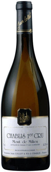 Вино Domaine Jean Collet et Fils, Chablis 1er Cru Mont de Milieu AOC, 2020