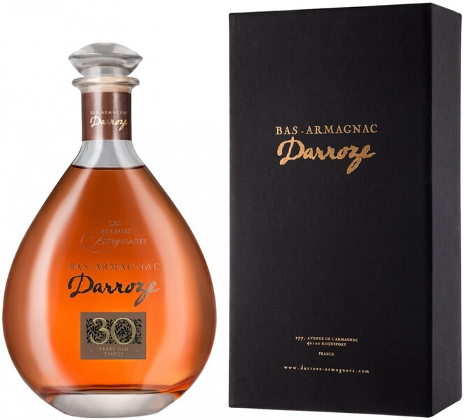 Арманьяк Darroze, Les Grands Assemblages 30 ans d'age, Bas-Armagnac, in decanter & gift box, 0.7 л
