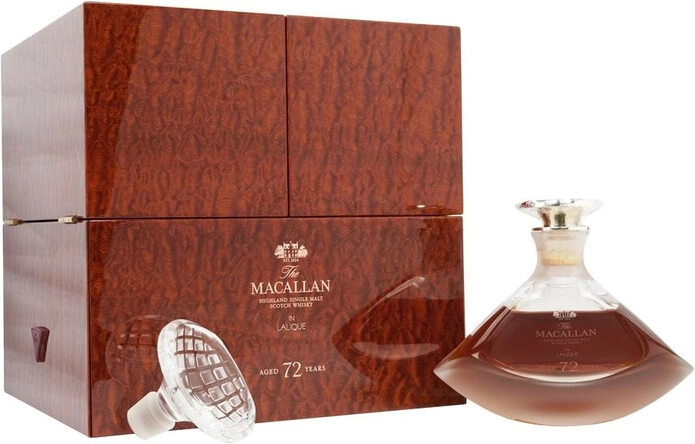 Виски The Macallan in Lalique, 72 Years Old, gift box, 0.7 л