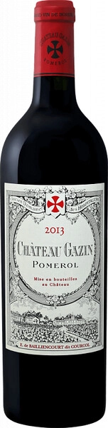 Вино Chateau Gazin, Pomerol AOC, 2013