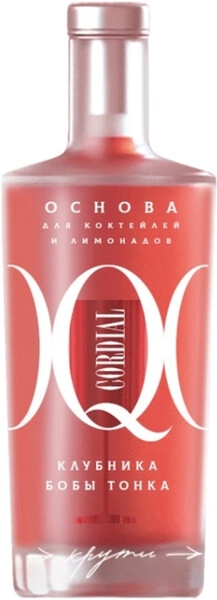 Вода Q Strawberry-Tonka Beans, cocktail base, 0.7 л