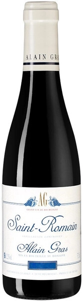 Вино Domaine Alain Gras, Saint-Romain Rouge AOC, 2022, 375 мл