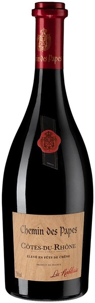 Вино Chemin des Papes la Noblesse, Cotes du Rhone AOC, 2021