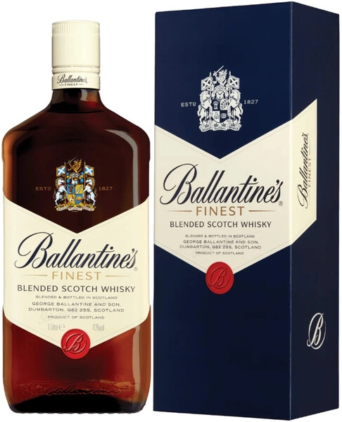 Виски Ballantine's Finest, gift box, 1 л