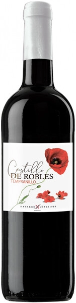 Вино Navarro Lopez, Castillo de Robles Tempranillo