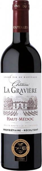 Вино Chateau La Graviere Haut-Medoc AOC, 2023