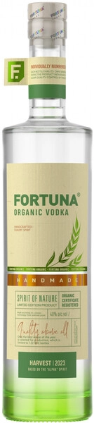 Водка Fortuna Organic, 0.7 л