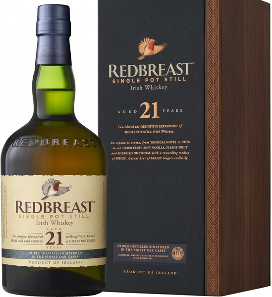 Виски Redbreast 21 Years Old, gift box, 0.7 л