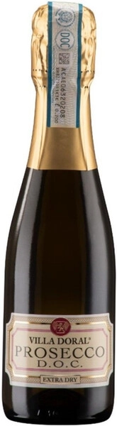 Игристое вино Vini Tonon, Villa Doral Prosecco DOC Extra Dry, 200 мл
