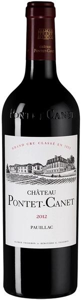 Вино Chateau Pontet-Canet, Pauillac AOC 5-me Grand Cru Classe, 2012