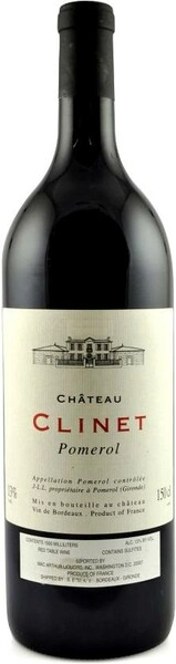 Вино Chateau Clinet, Pomerol AOC, 2009, 1.5 л