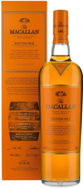 Виски The Macallan Edition №2, gift box, 0.7 л