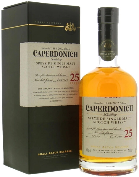 Виски "Caperdonich" 25 Years Old, gift box, 0.7 л