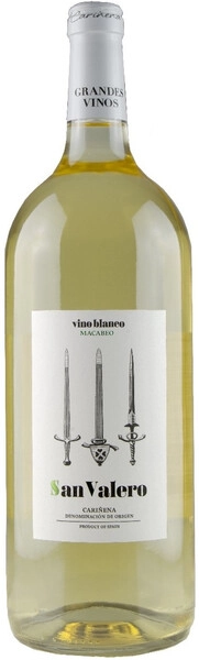 Вино San Valero Blanco, Carinena DO, 1.5 л