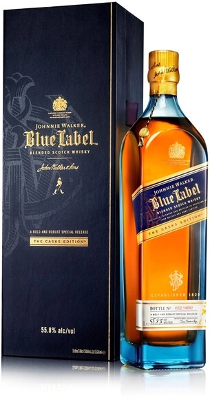 Виски Blue Label, Lacquer case, gift box, 0.7 л