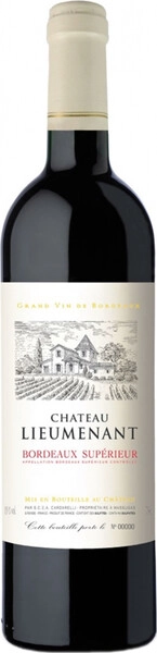 Вино Chateau Lieumenant, Bordeaux Superieur AOC, 2020
