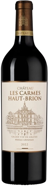 Вино Chateau Les Carmes Haut-Brion, Pessac-Leognan AOC, 2022