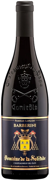 Вино Domaine de la Solitude, Barberini Rouge, Chateauneuf-du-Pape AOC, 2016
