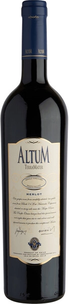 Вино TerraMater, Altum Merlot, 2020