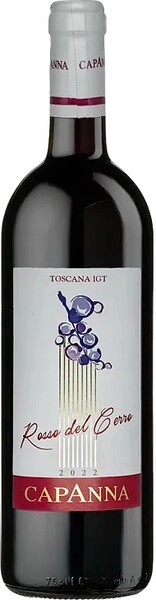 Вино Capanna, Rosso del Cerro, Toscana IGT, 2022