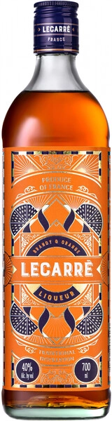 Бренди Lecarre Brandy & Orange Liqueur, 0.7 л