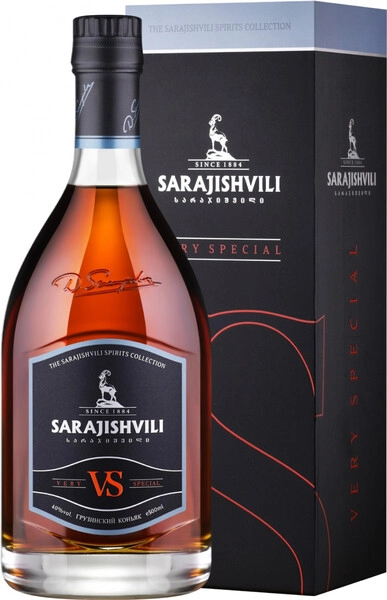 Коньяк Sarajishvili VS, gift box, 0.5 л