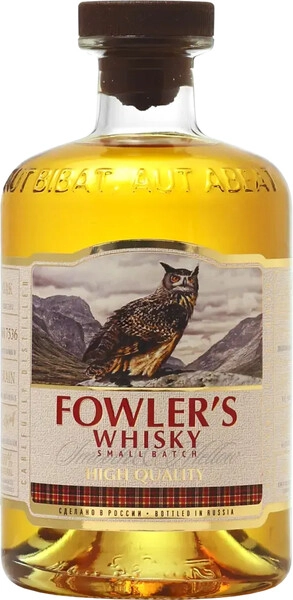 Виски "Fowler's" Grain 3 Years Old, 0.5 л