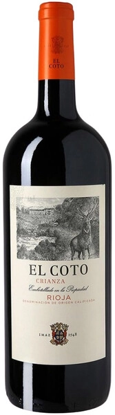 Вино El Coto Crianza, Rioja DOC, 1.5 л