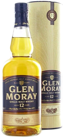 Виски Glen Moray 12 years, in tube, 0.7 л